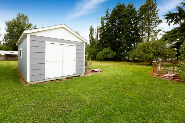 Storage Shed Assembly in Merced