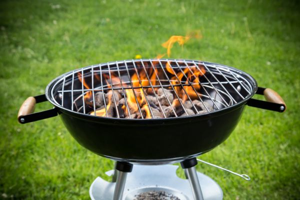 Charcoal Grill Assembly in Merced