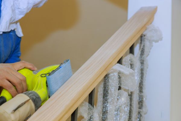 Handrail Sanding in Merced