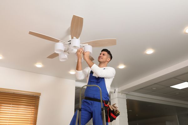 Ceiling Fan Bulb Replacement in Merced