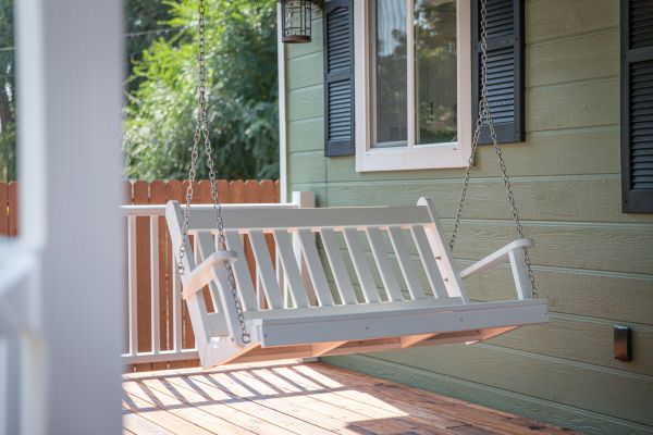 Porch Swing Installation in Merced